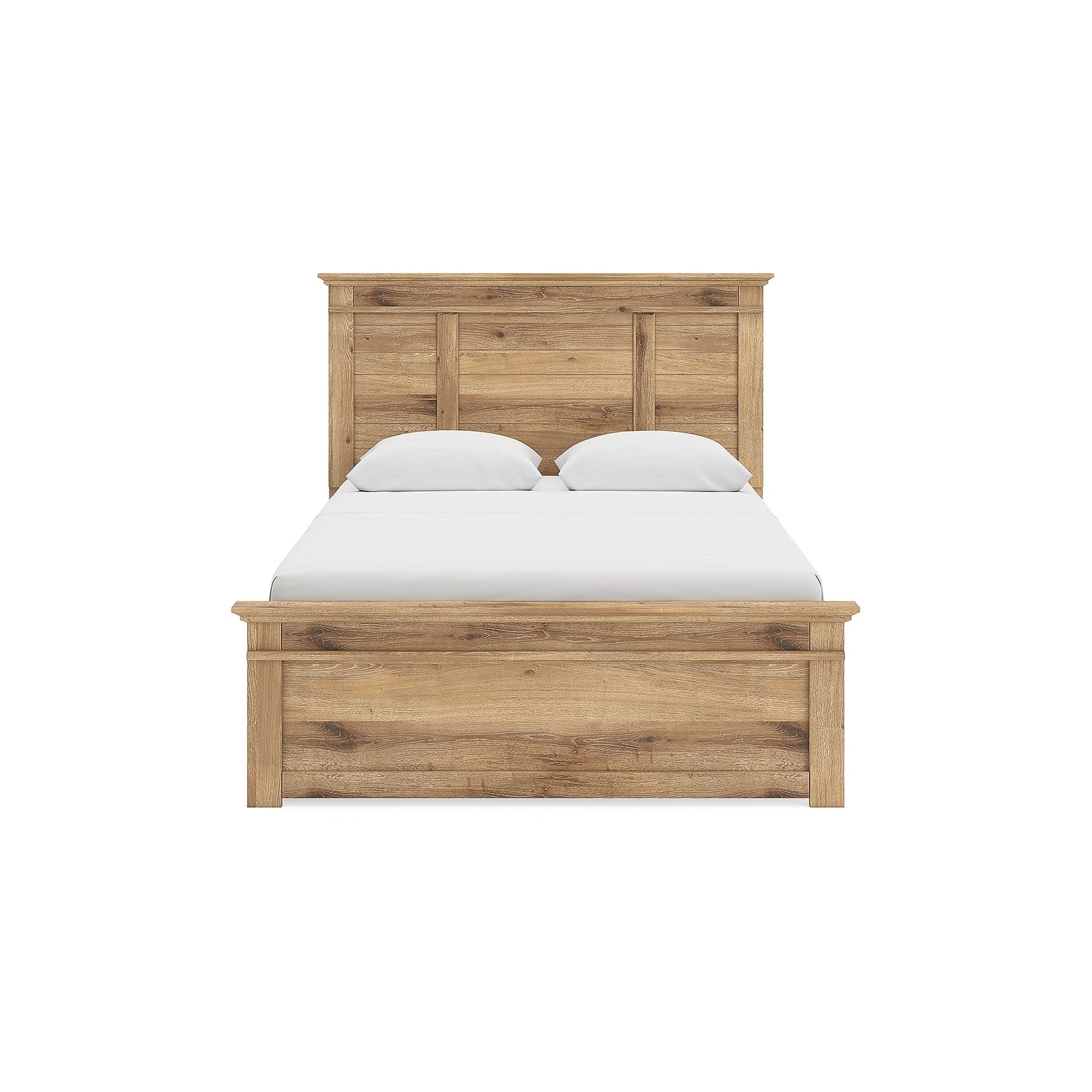 Makidern Queen Panel Bed with Storage, Dresser and Mirror (PCB1170-SI) - Image 9