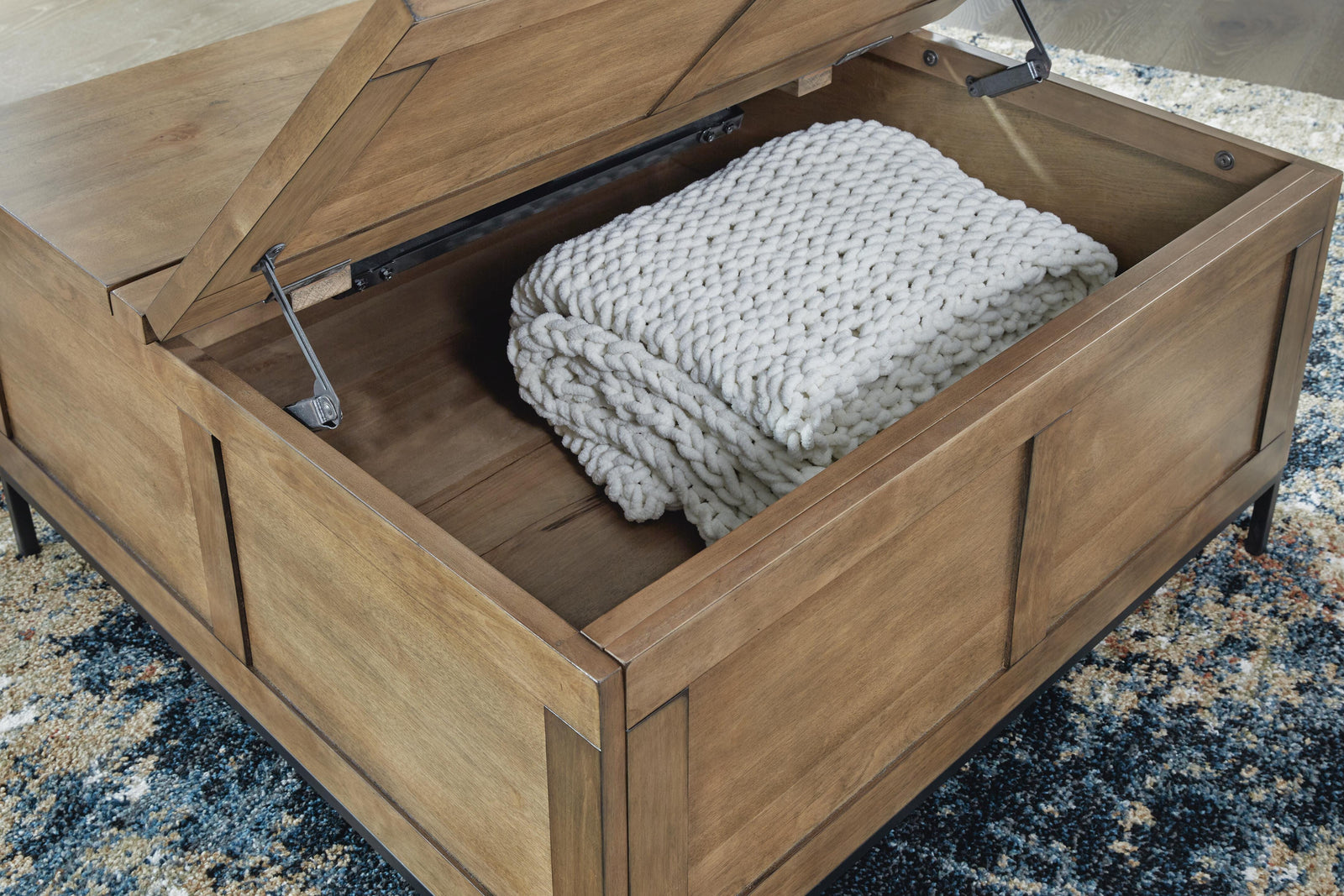 Torlanta Lift-Top Coffee Table - Brown  (T686-SI) - Image 9