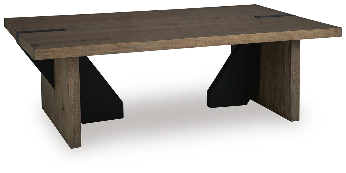 Kandinew Coffee Table - Light Brown  (T554-SI)