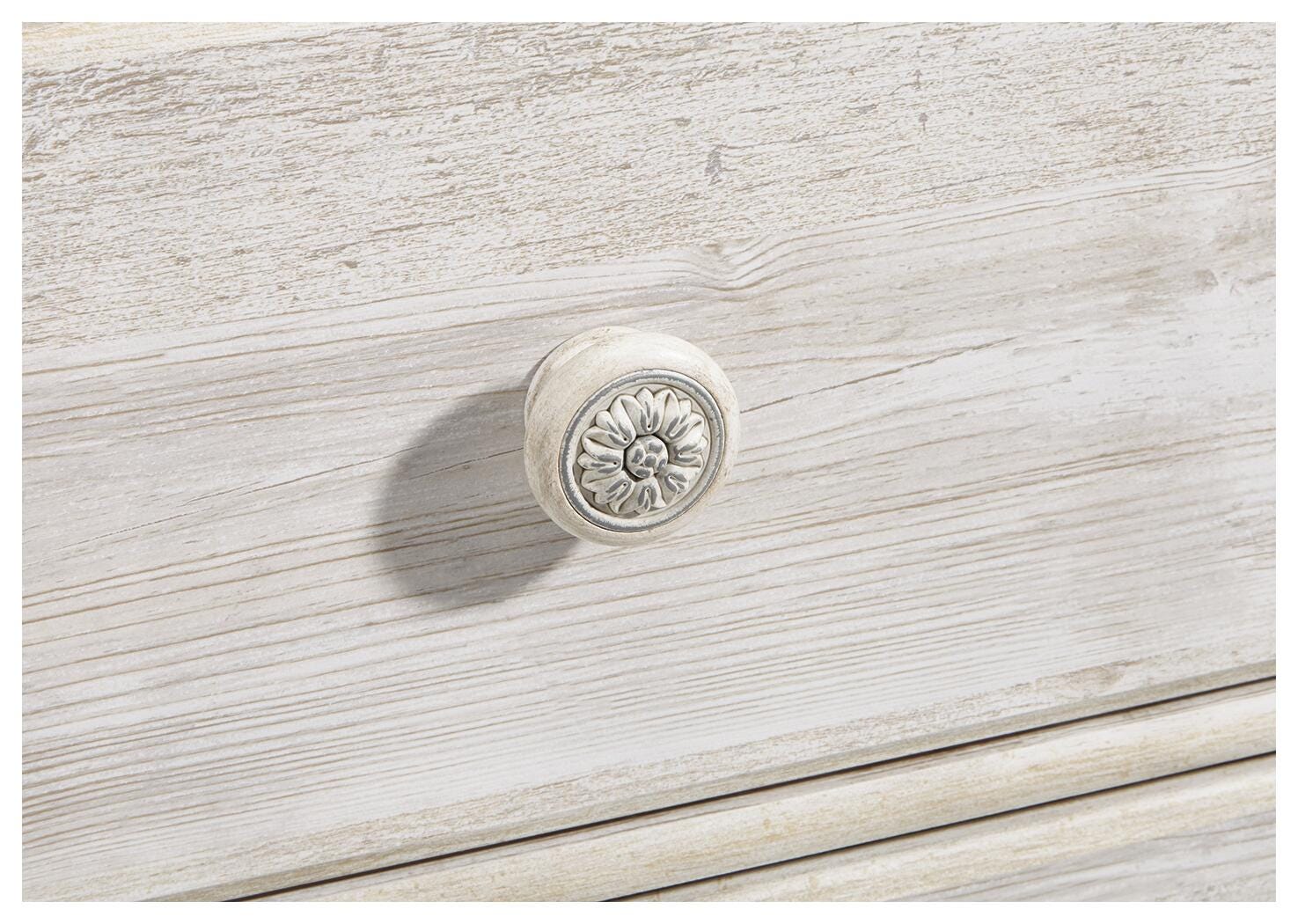 Paxberry Panel Bed, Chest and Nightstand - Whitewash  (B181-SI) - Image 18