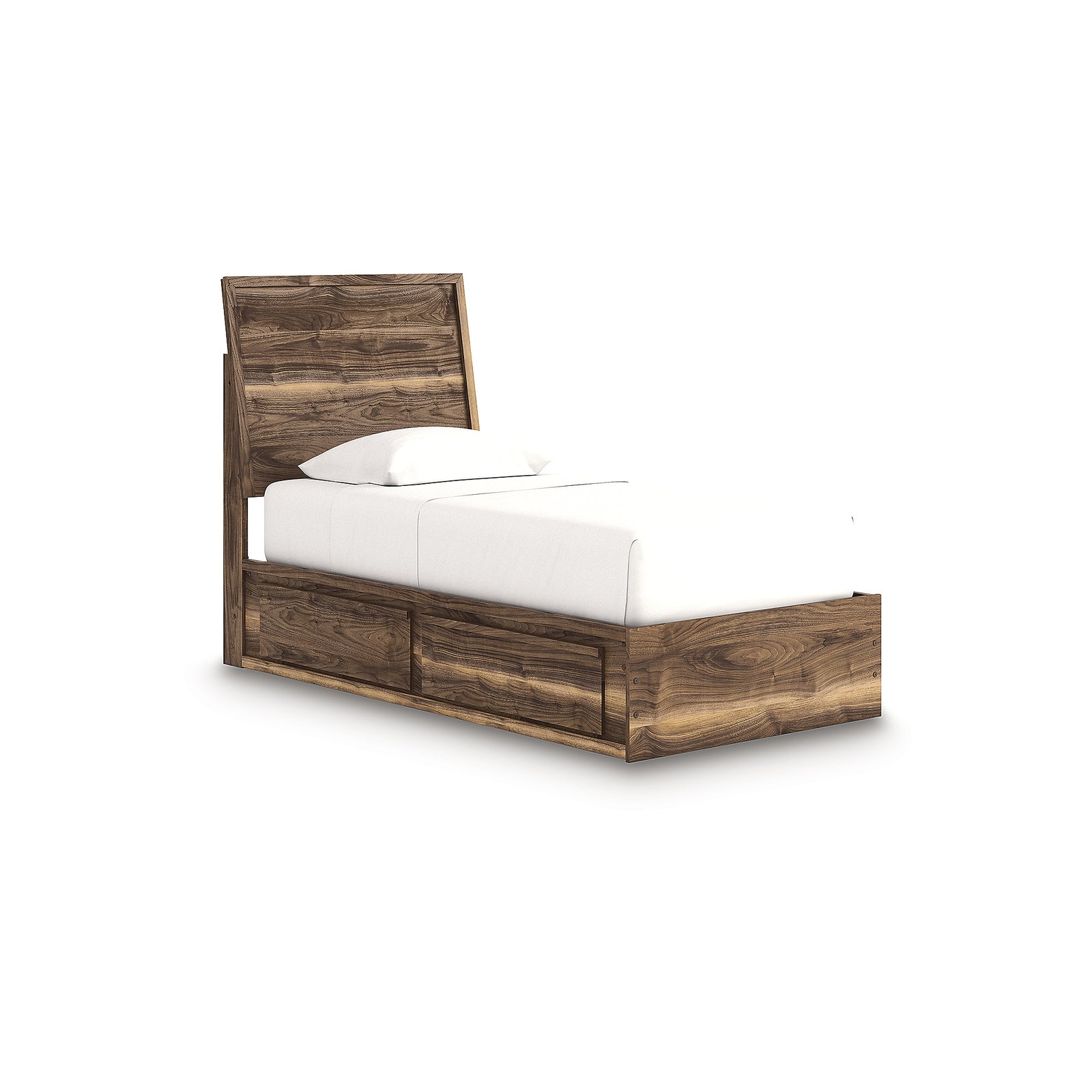 Chirason Twin Panel Bed with Storage (PCB3367-SI) - Image 2