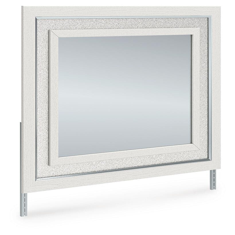 Zuraleus King/California King Upholstered Headboard/Footboard/Roll Slats (PCB3381-SI) - Image 5