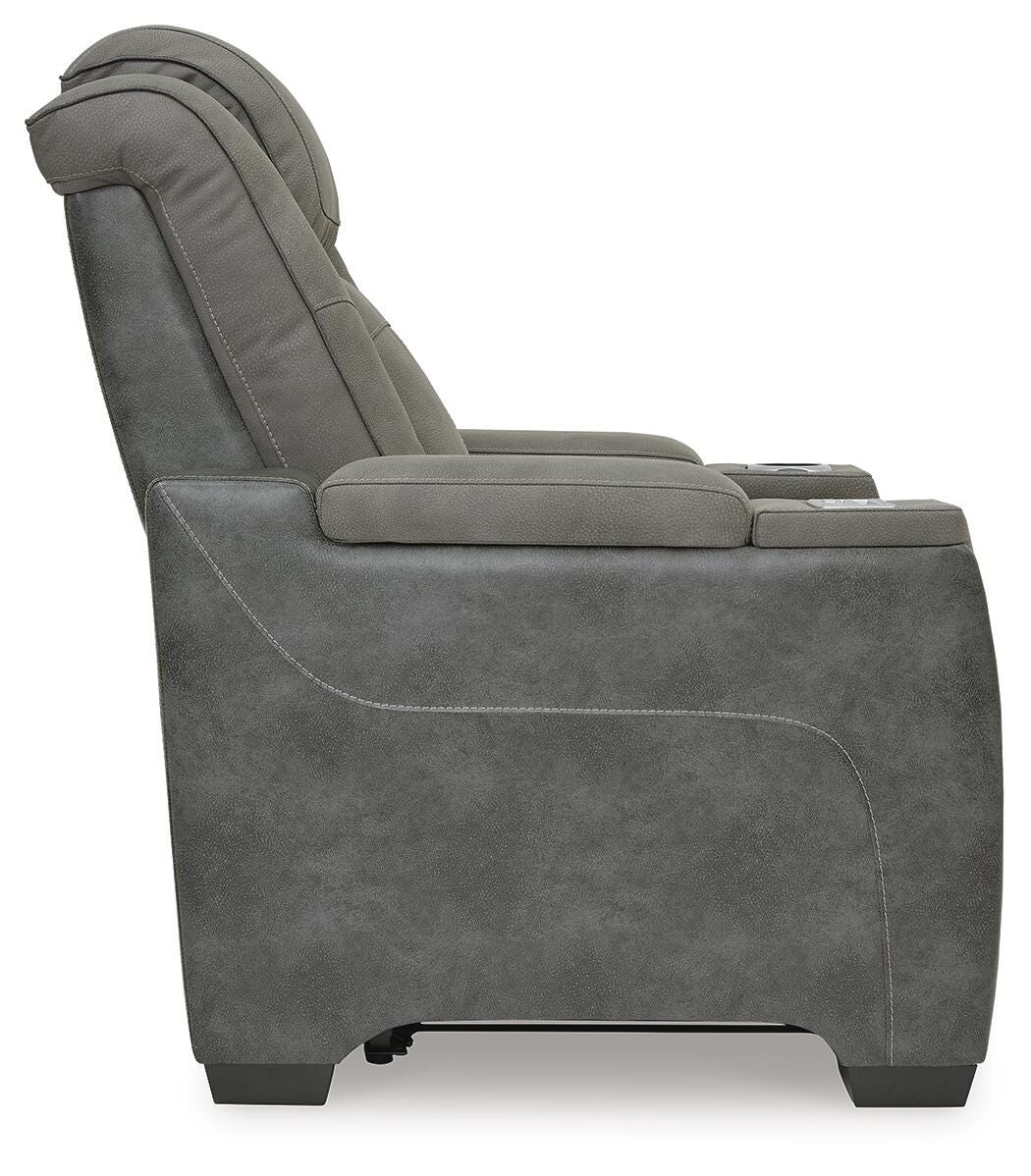 Next-Gen Durapella Power Reclining Sofa and Power Recliner (22004-SI) - Image 5