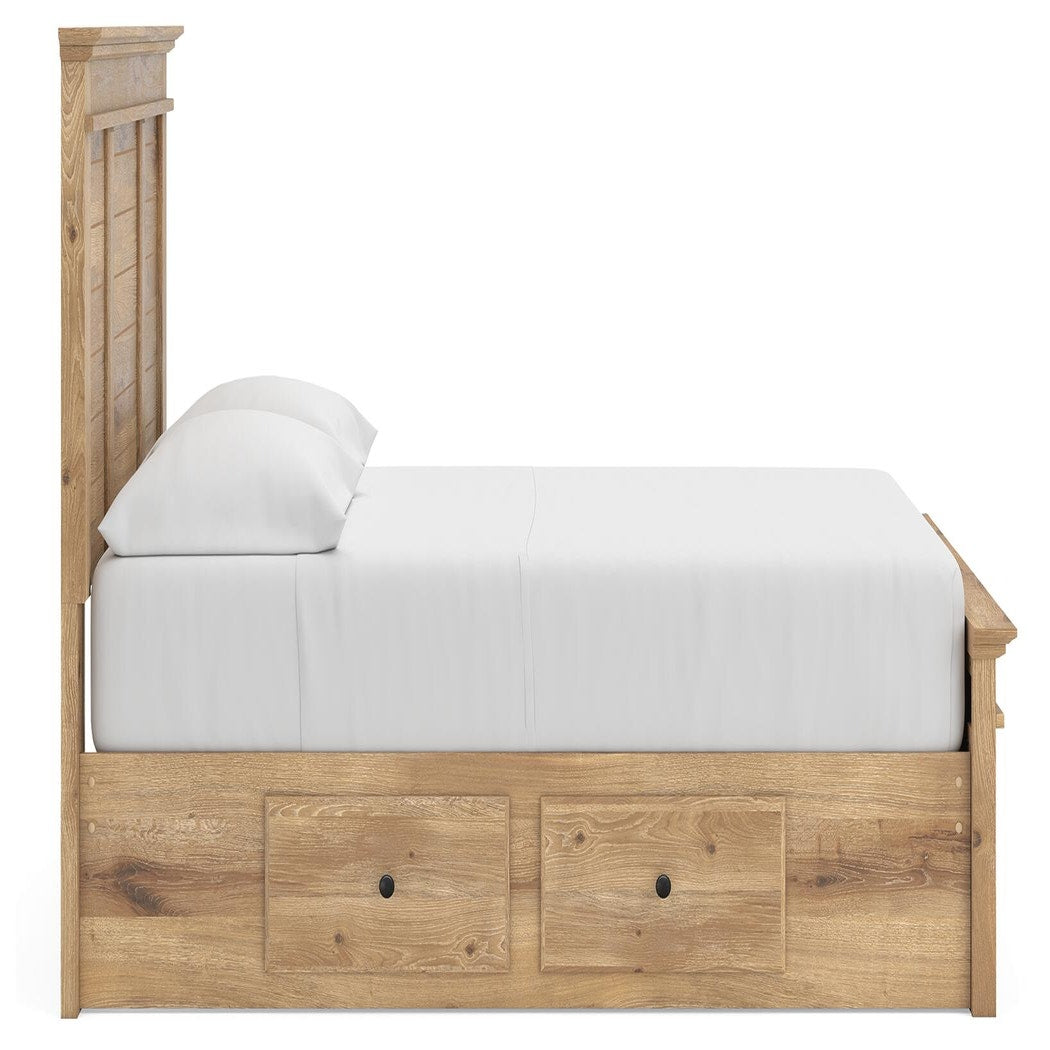 Makidern Full Panel Storage Bed (PCB1170-SI) - Image 9