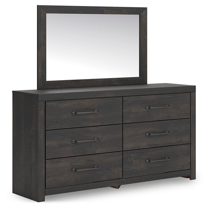 Hollivern Dresser and Mirror (PCB2108-SI) - Image 2