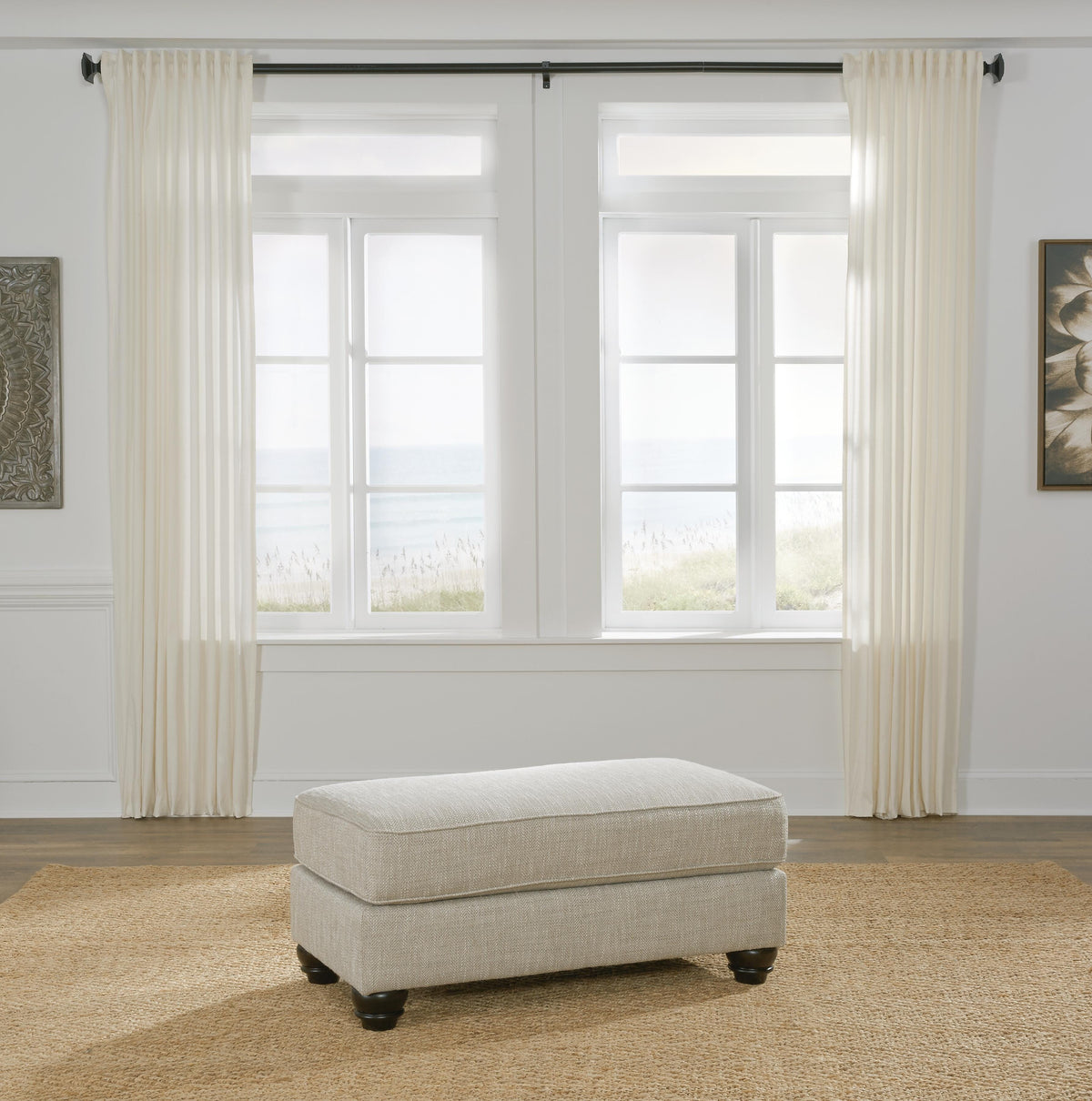 Asanti Loveseat and Ottoman (13201-SI) - Image 9