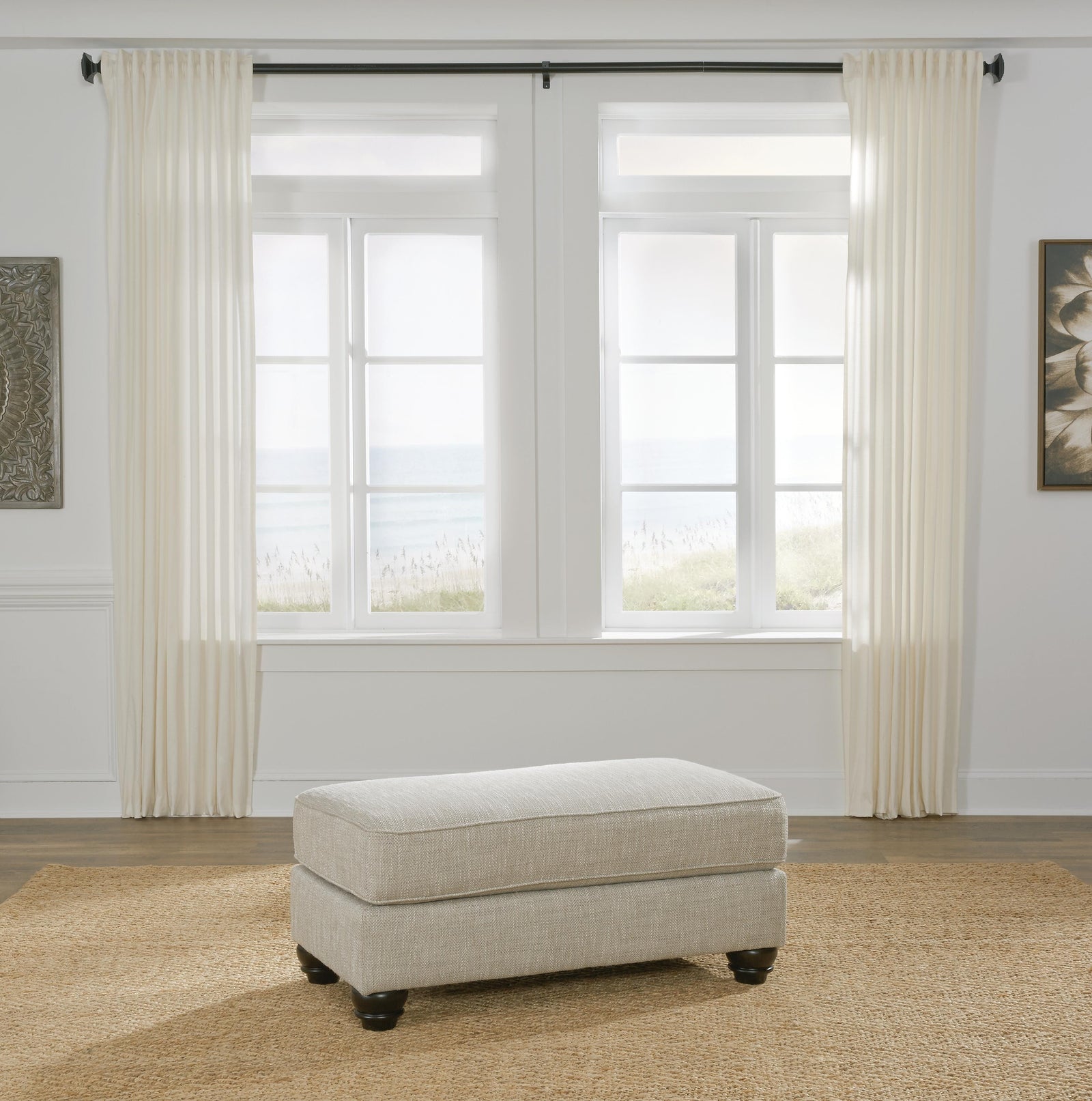 Asanti Loveseat and Ottoman (13201-SI) - Image 9