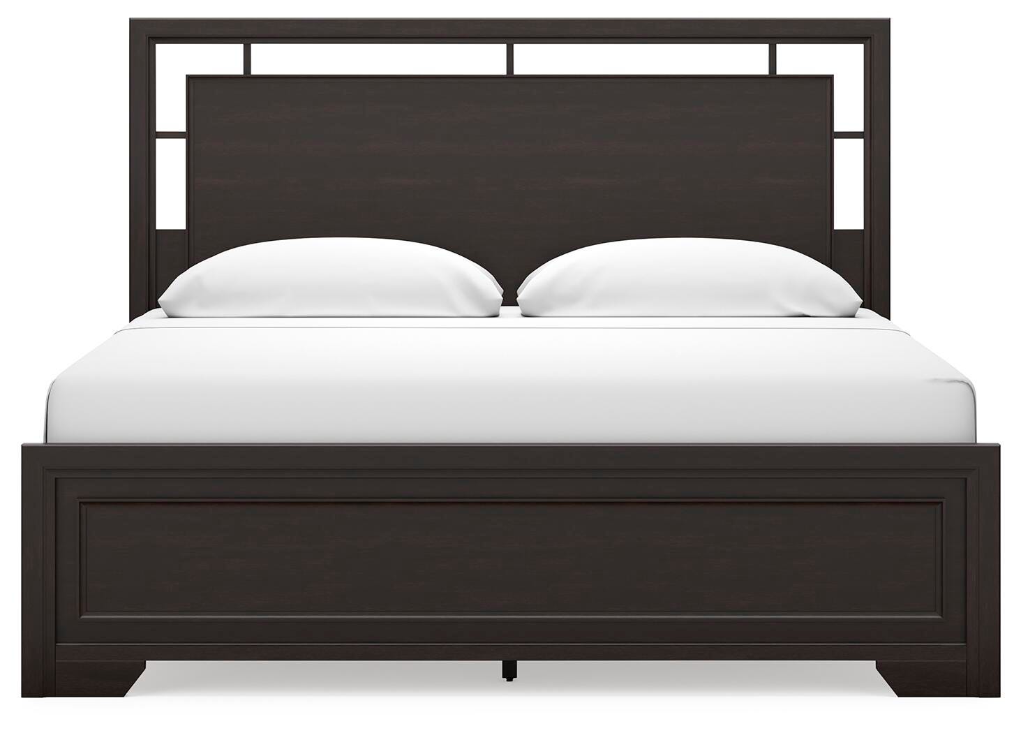 Covetown Panel Bed, Dresser and Mirror - Dark Brown  (B441-SI) - Image 6