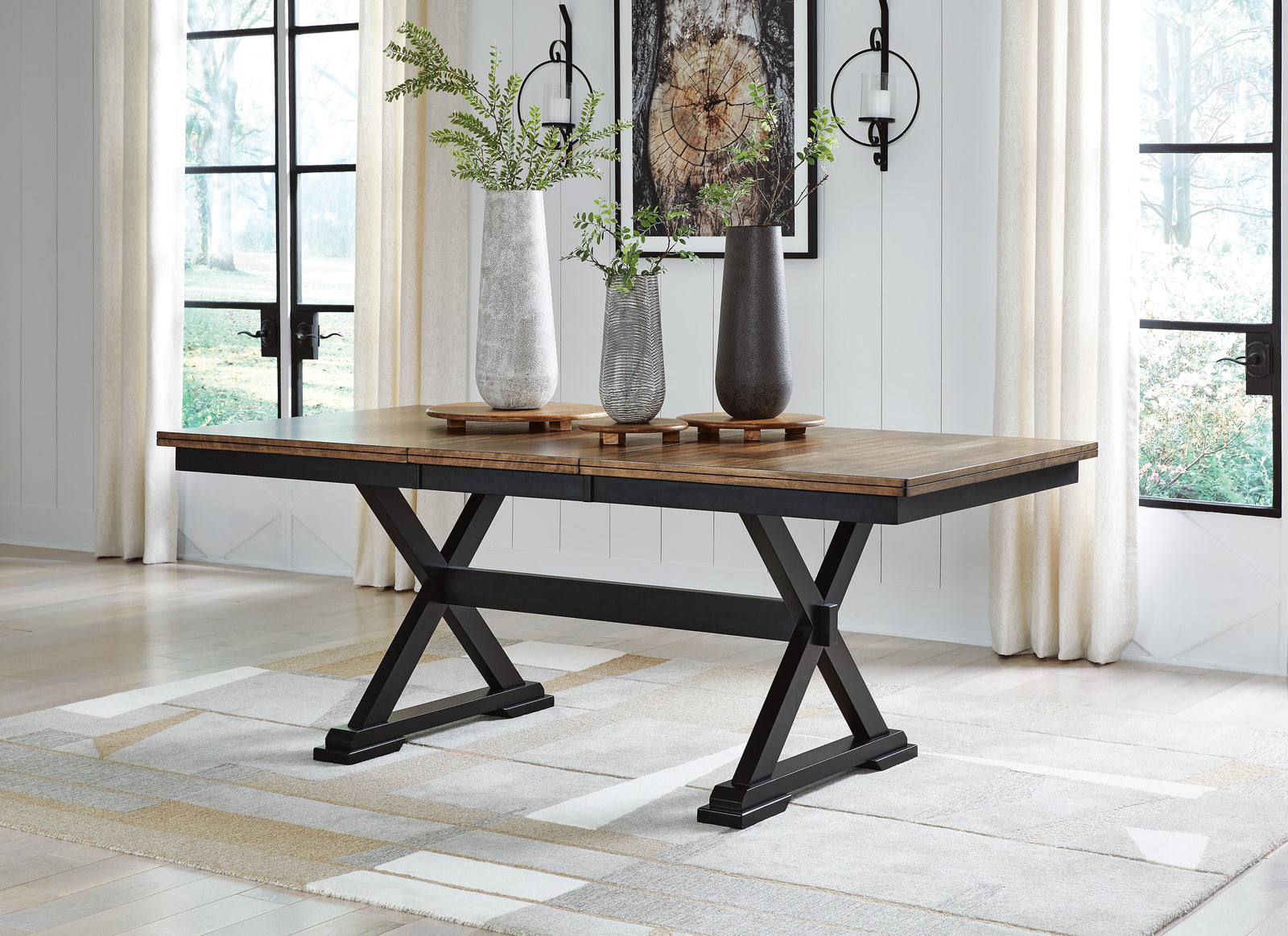 Wildenauer Extension Dining Table and 6 Chairs (D634-SI) - Image 14
