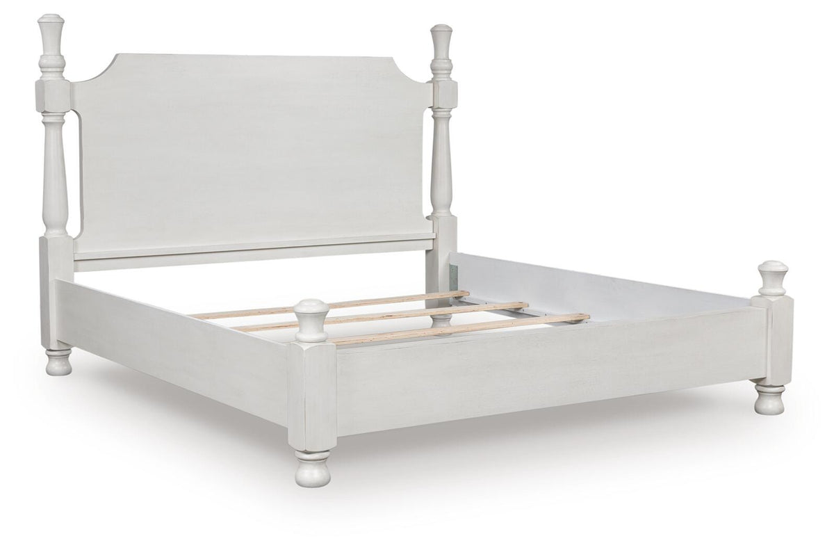 Rowlenstown California King Poster Bed (PCB823-SI)