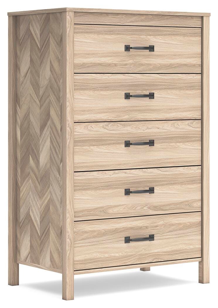 Battelle Chest of Drawers - Tan  (EB3929-SI) - Image 2