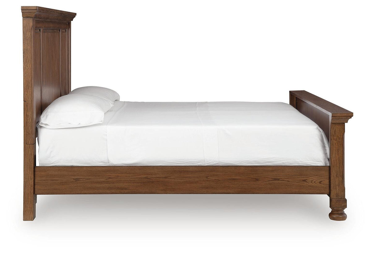 Zackaryn Queen Panel Bed (PCB807-SI) - Image 4