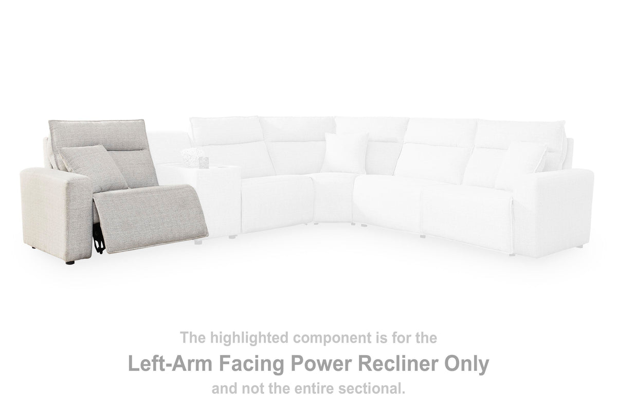 Modmax II Left-Arm Facing Power Chaise (65907-SI) - Image 20