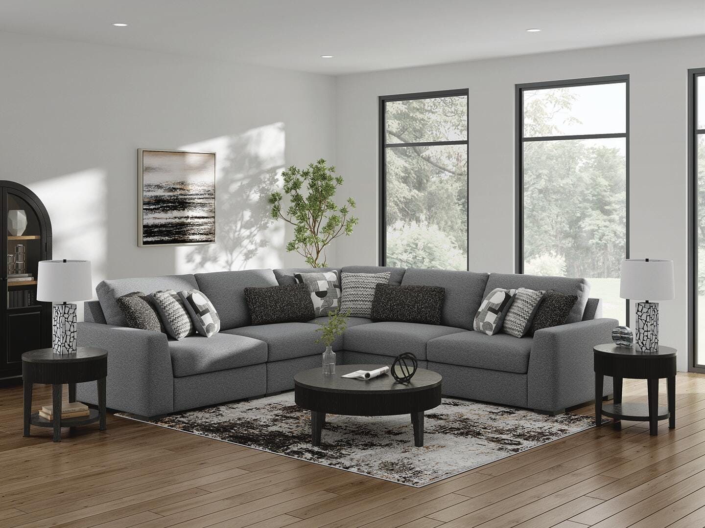 Bealton 5-Piece Sectional (61305-SI) - Image 2