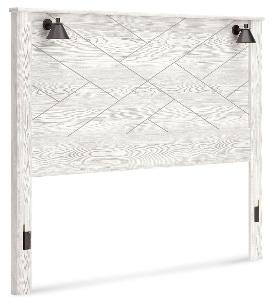 Gerridan Panel Headboard - White  (B1190-SI)