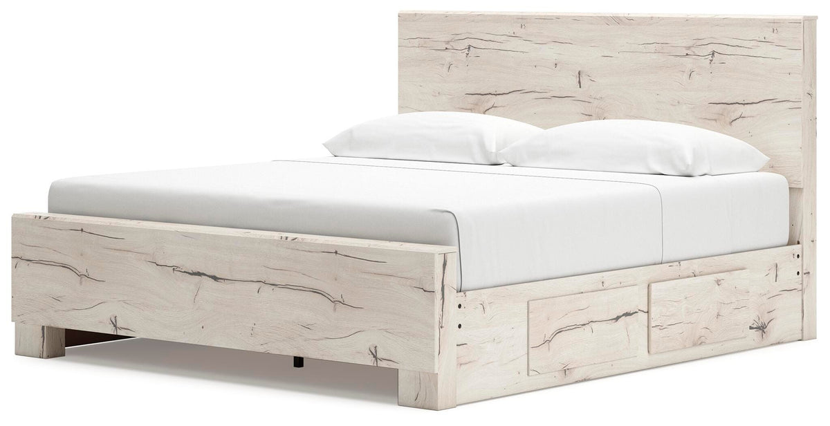 Lawroy Panel Bed with Storage, Dresser and Mirror - Light Natural  (B2310-SI) - Image 14