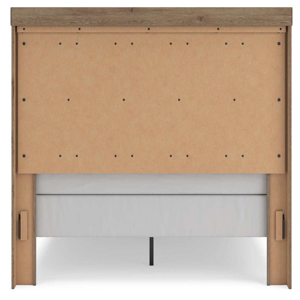 Oliandon Queen Panel Bed (PCB2844-SI) - Image 5
