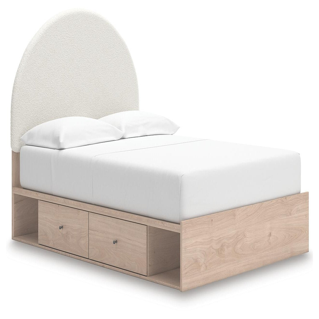 Arloster Full Panel Storage Bed, Dresser, Mirror and Nightstand (PCB1566-SI) - Image 10
