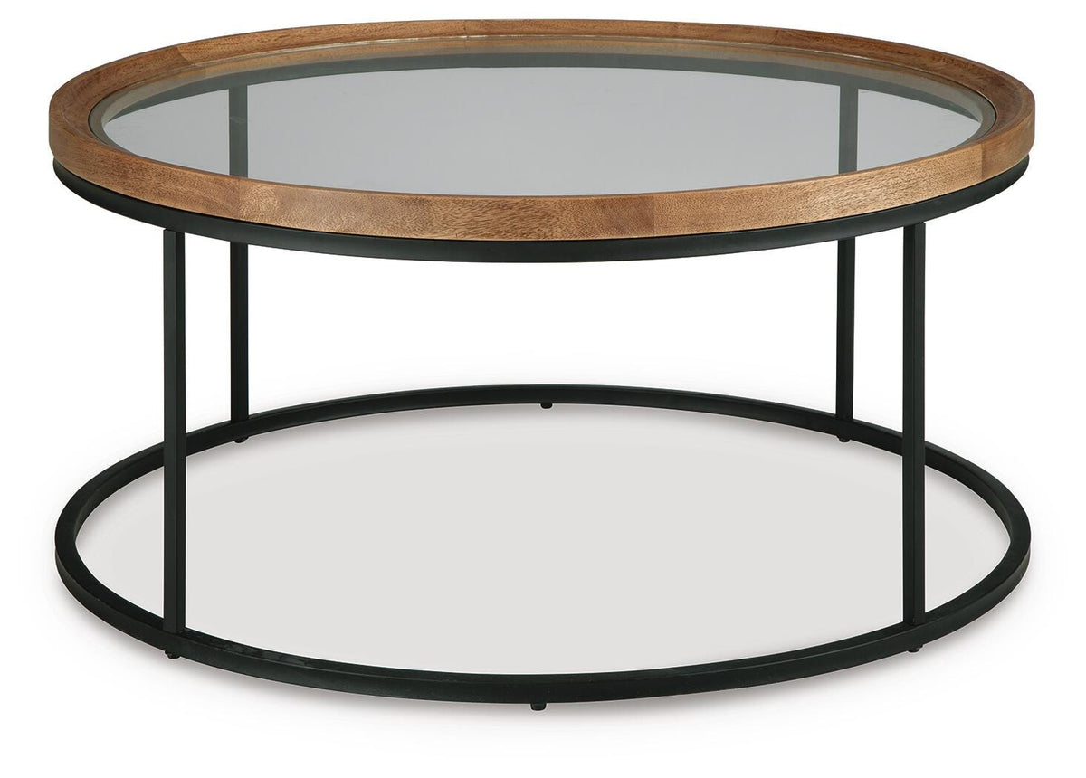 Noraluna Coffee Table - Medium Brown  (T502-SI) - Image 3