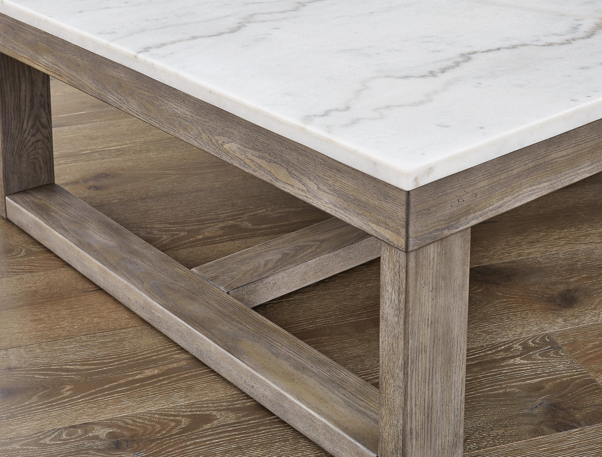 Loyaska Coffee Table and 2 End Tables - Brown/Ivory  (T789-SI) - Image 12