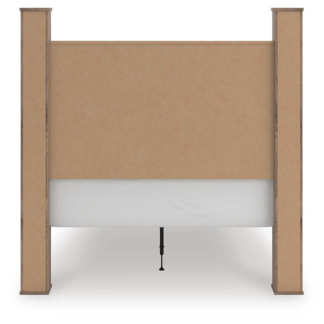 Rusticott Queen Poster Bed (PCB2260-SI) - Image 6