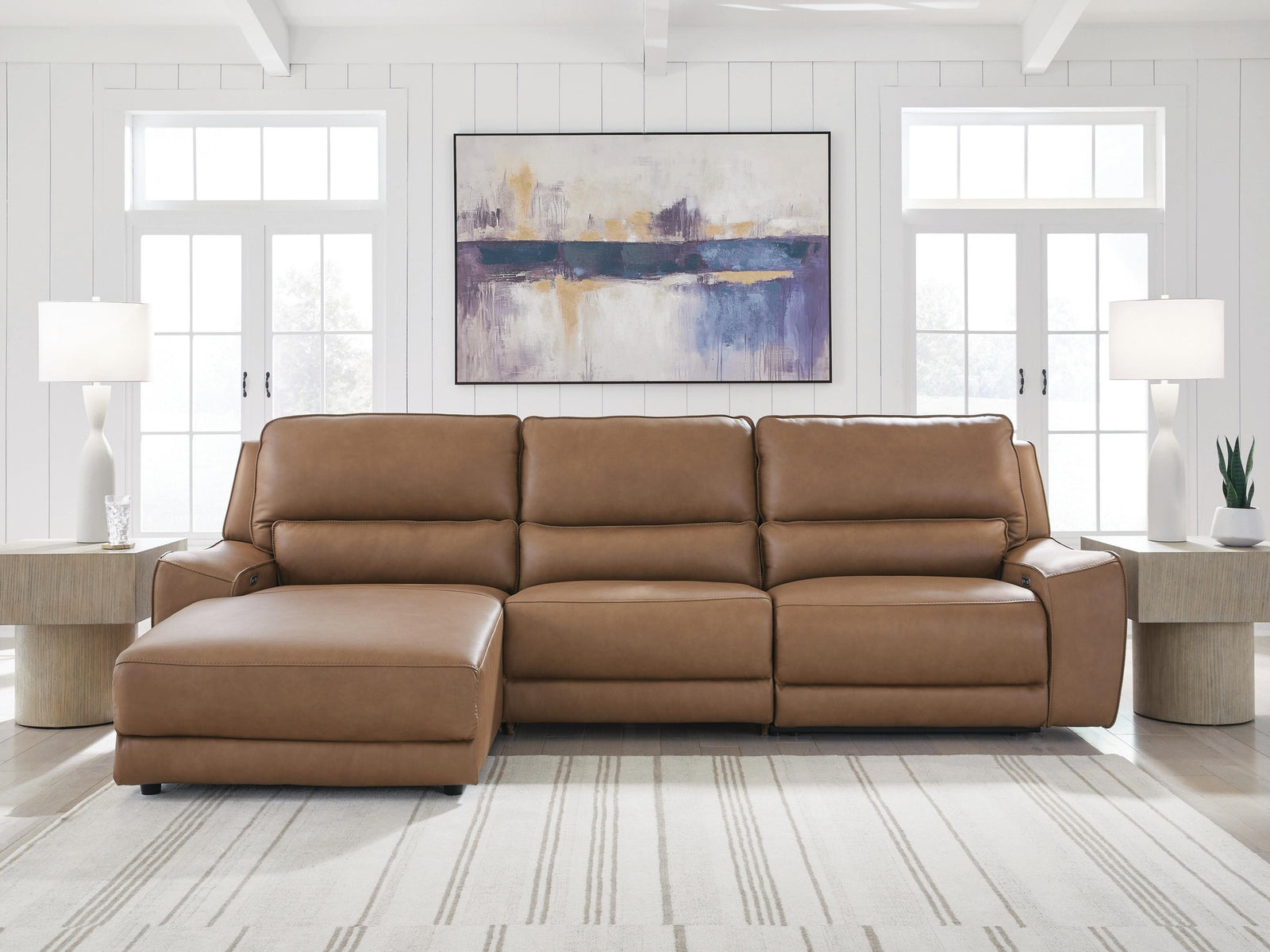 DeepWakes 3-Piece Reclining Sofa Chaise (PCU62606-SI) - Image 2