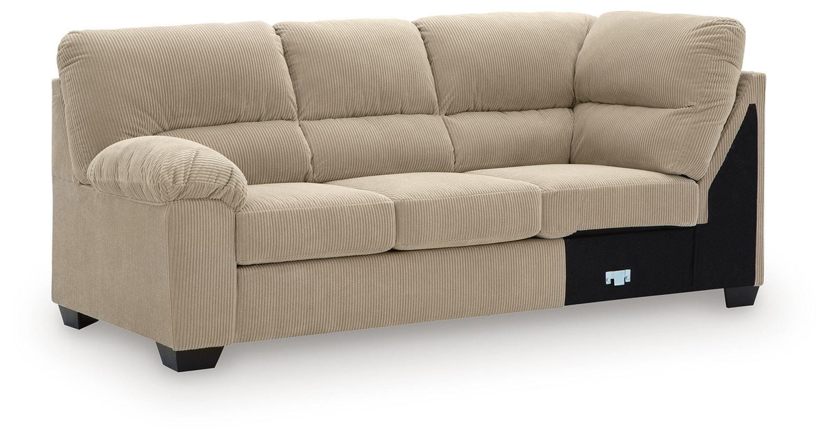 SimpleJoy Right-Arm Facing Sofa with Corner Wedge (24203-SI) - Image 19