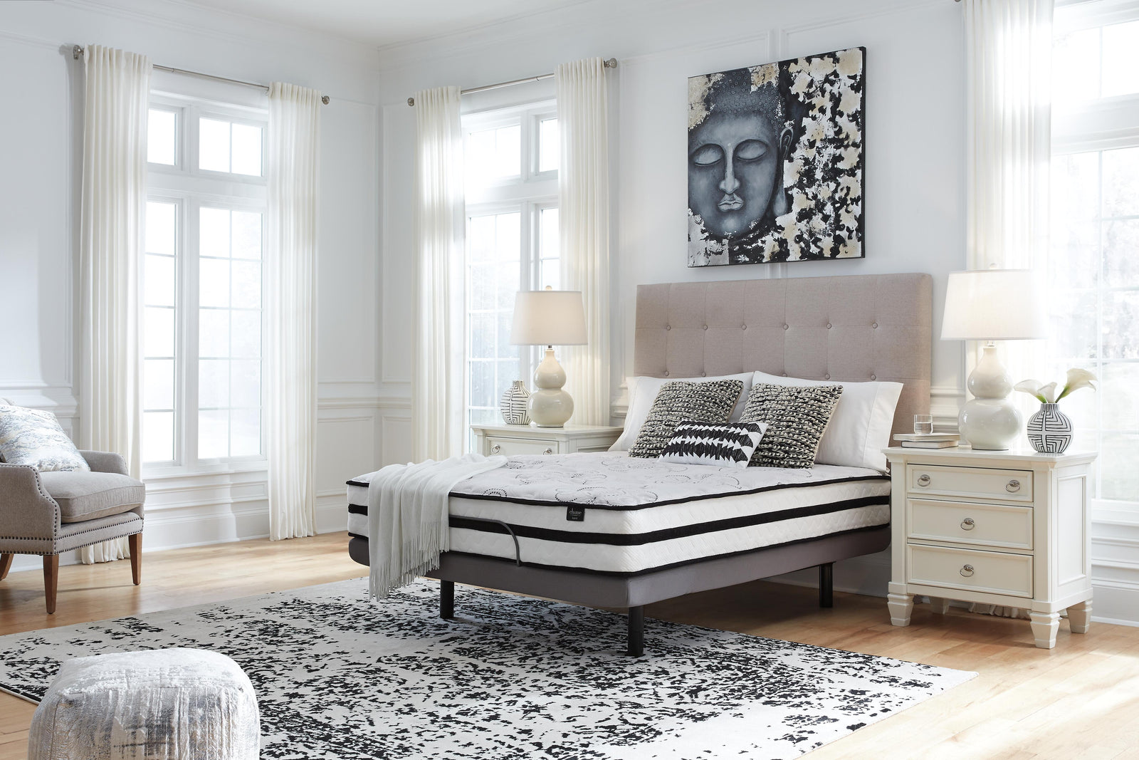Chime 10 Inch Hybrid King Mattress in a Box (M696-SI) - Image 15