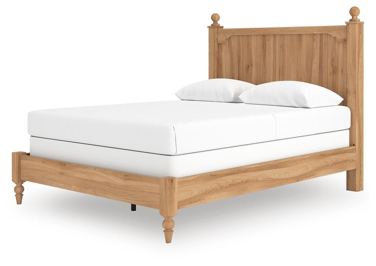 Aleaport Queen Panel Bed, Dresser, Mirror and Nightstand (PCB1075-SI) - Image 15