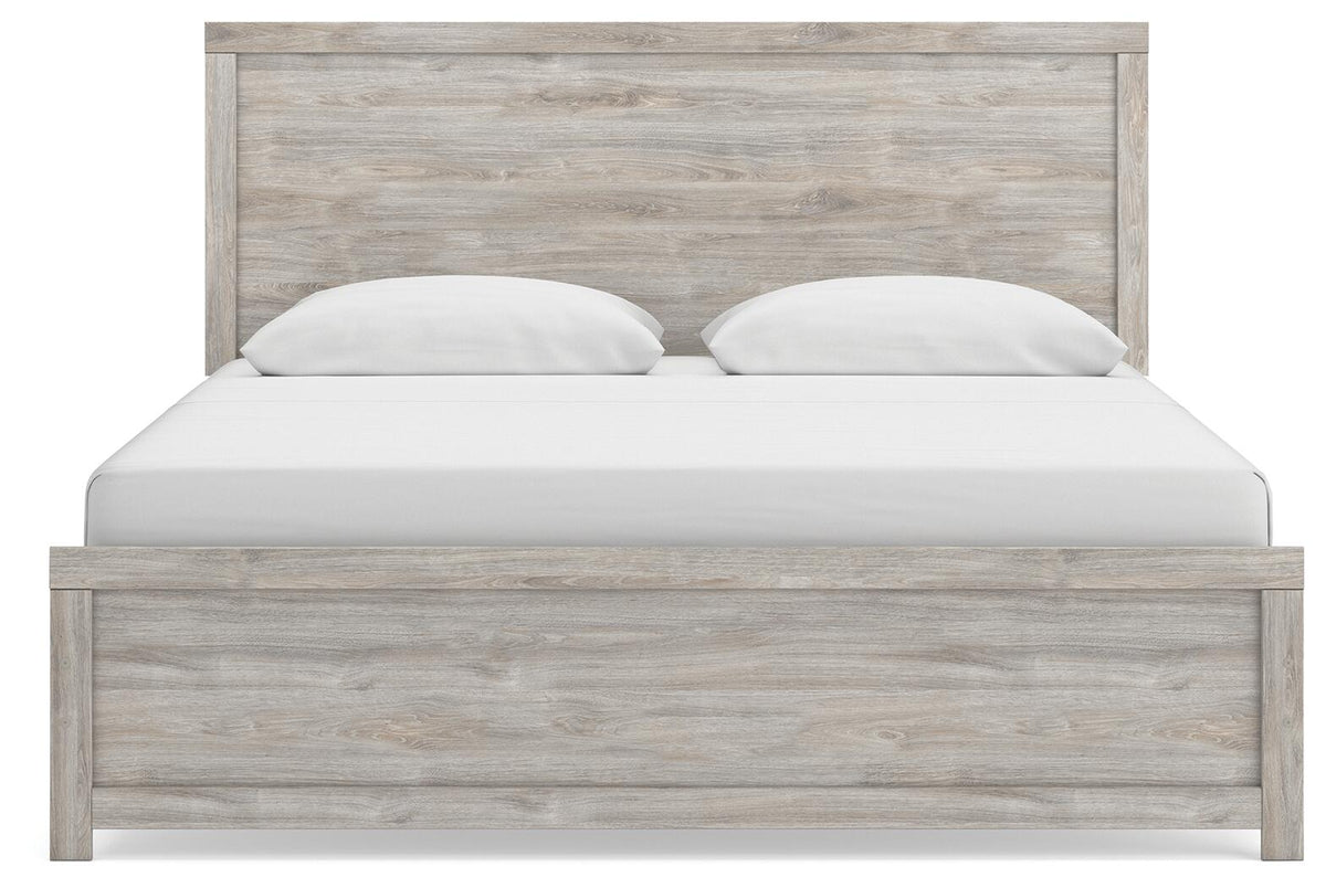 Broachmyn King Panel Bed, Dresser and Nightstand (PCB1120-SI) - Image 10