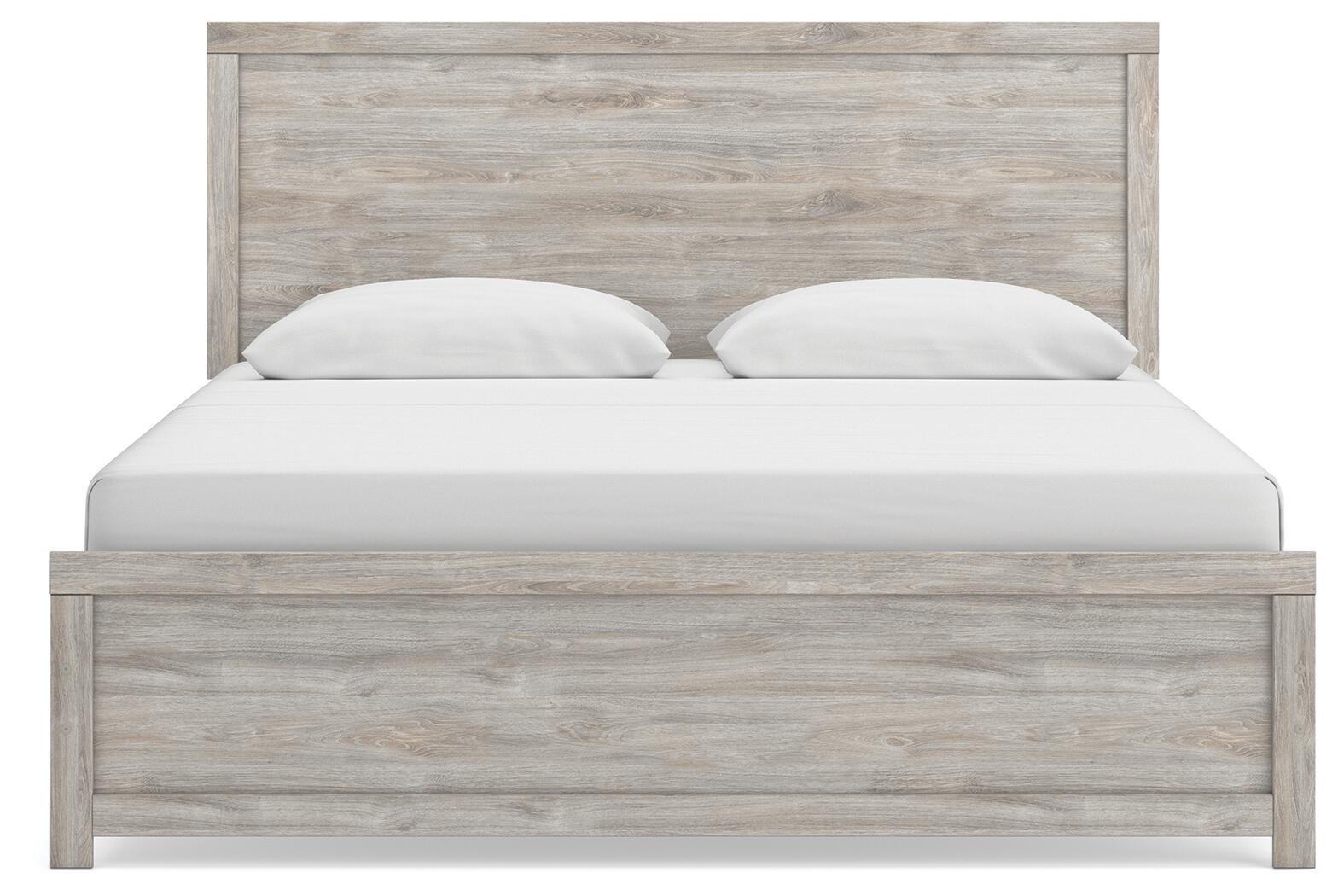Broachmyn King Panel Bed, Dresser and Nightstand (PCB1120-SI) - Image 10