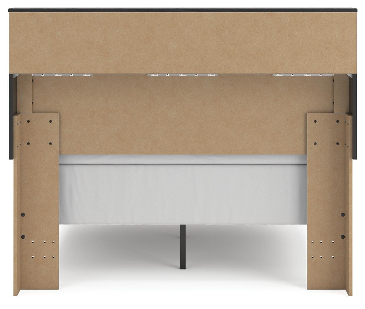 Broachmyn Full Bookcase Bed, Dresser and Mirror (PCB1118-SI) - Image 15