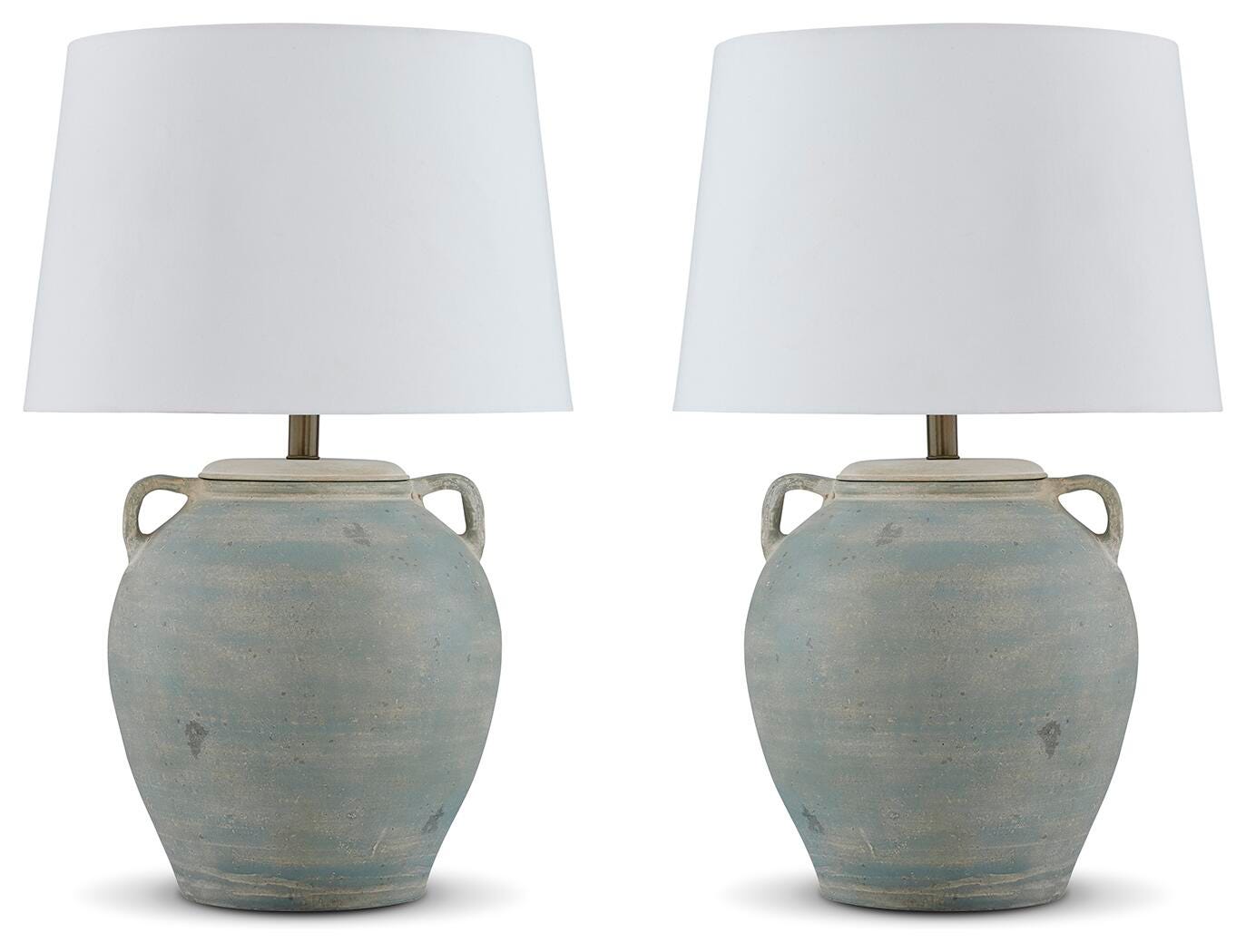 Shawburg 2-Piece Lamp Set (L100814-SI)