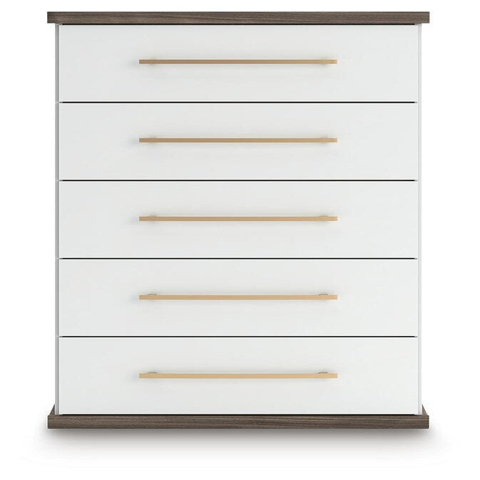 Kendanport King Upholstered Bed, Dresser, Mirror and Chest (PCB1108-SI) - Image 9