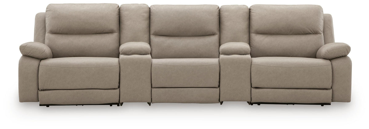 Narwhal Place 5-Piece Power Reclining Sectional (PC99201-SI)