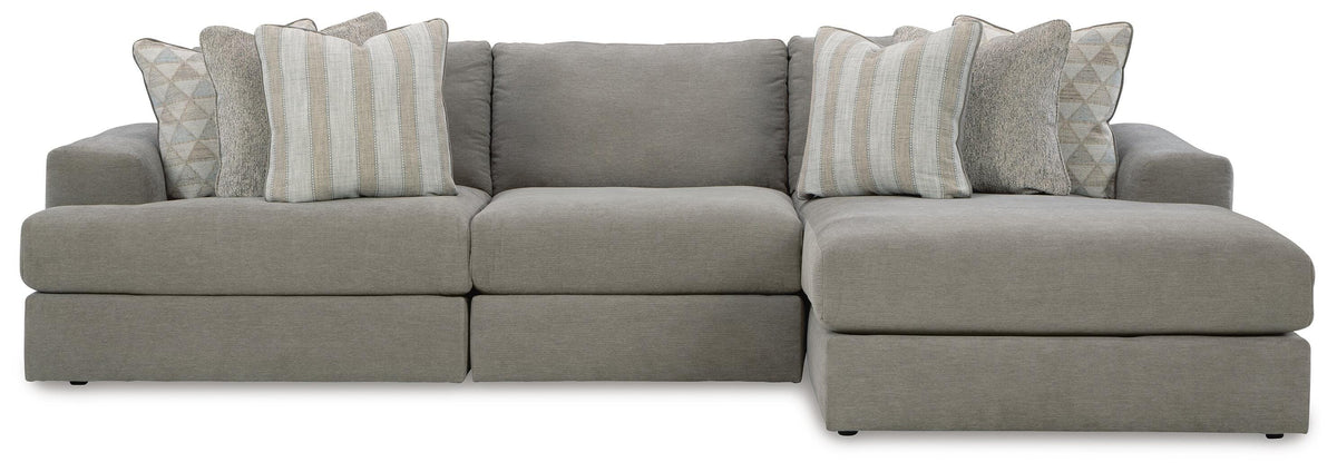 Avaliyah 3-Piece Sectional with Chaise (58103-SI)