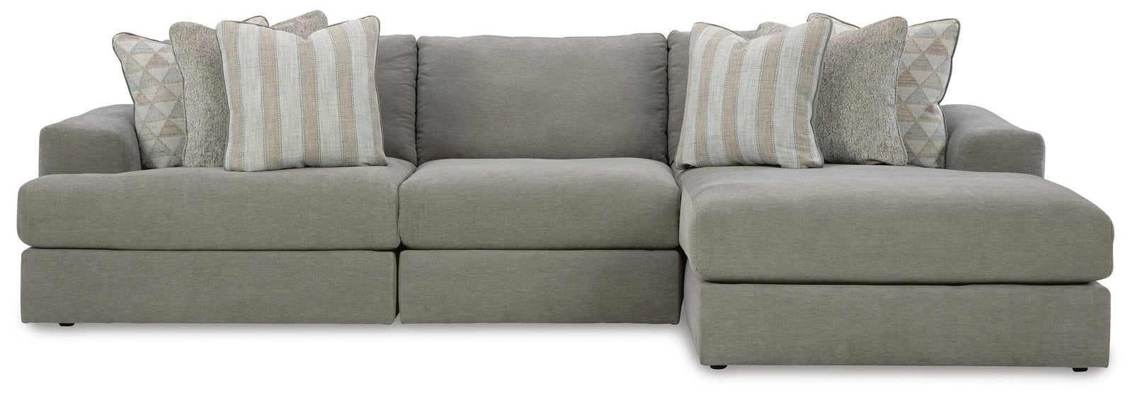 Avaliyah 3-Piece Sectional with Chaise (58103-SI)
