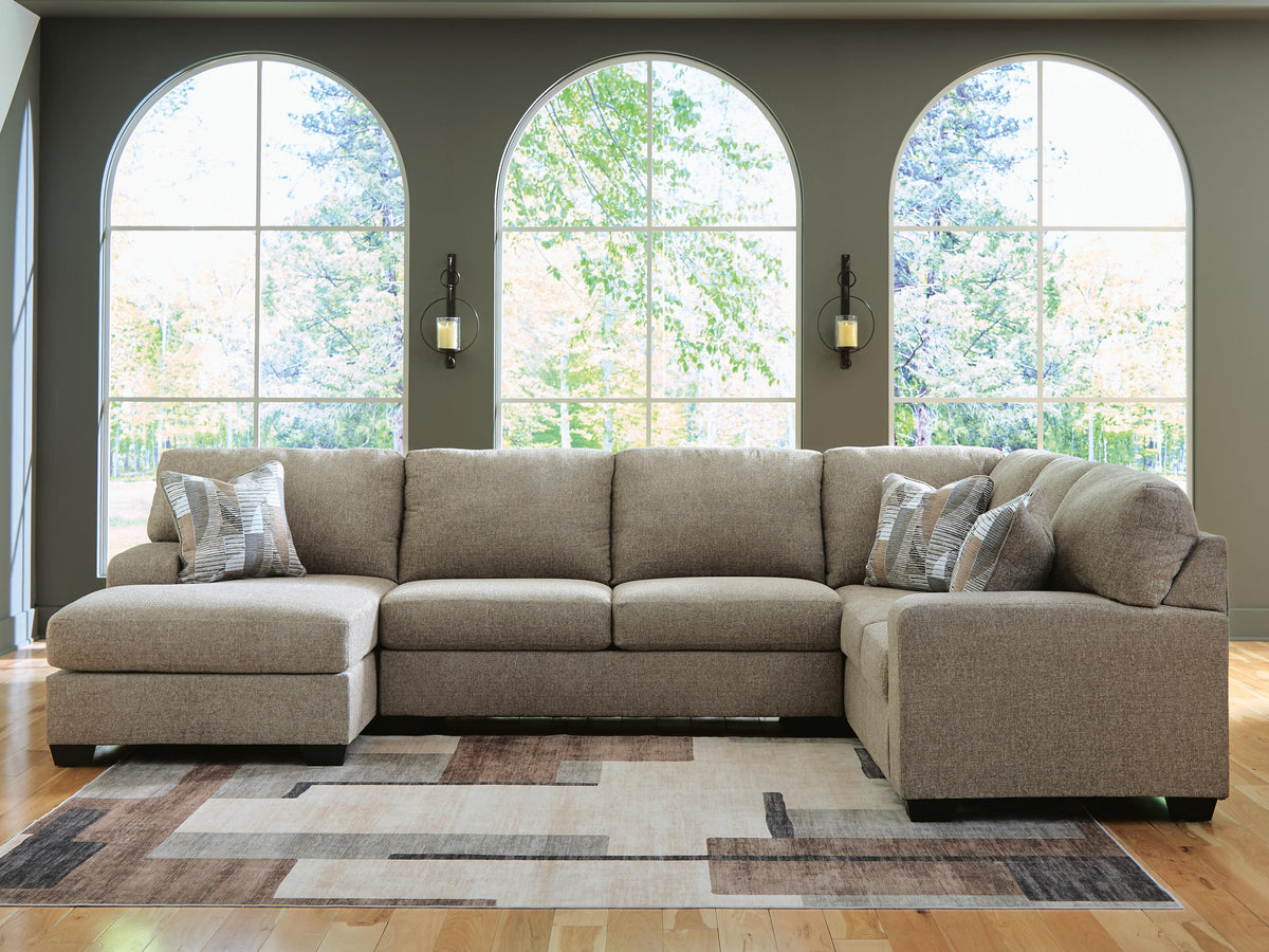 Newellen 3-Piece Sectional with Chaise (48404-SI) - Image 2