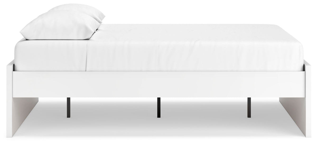 Onita Platform Bed - White  (EB9630-SI) - Image 7