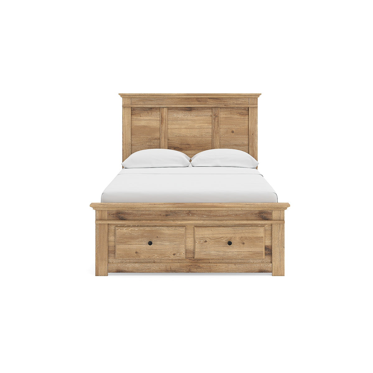 Makidern Full Panel Storage Bed, Dresser and Mirror (PCB1170-SI) - Image 9