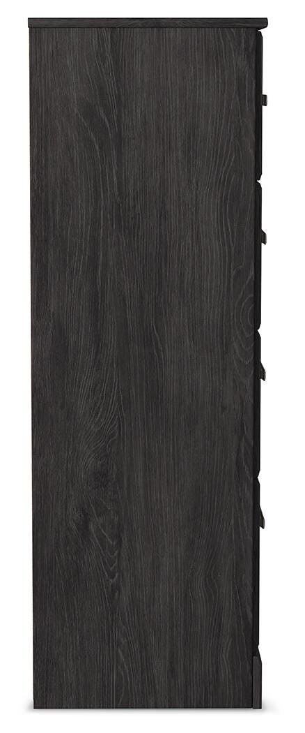 Belachime Chest of Drawers - Charcoal  (B2589-SI) - Image 3