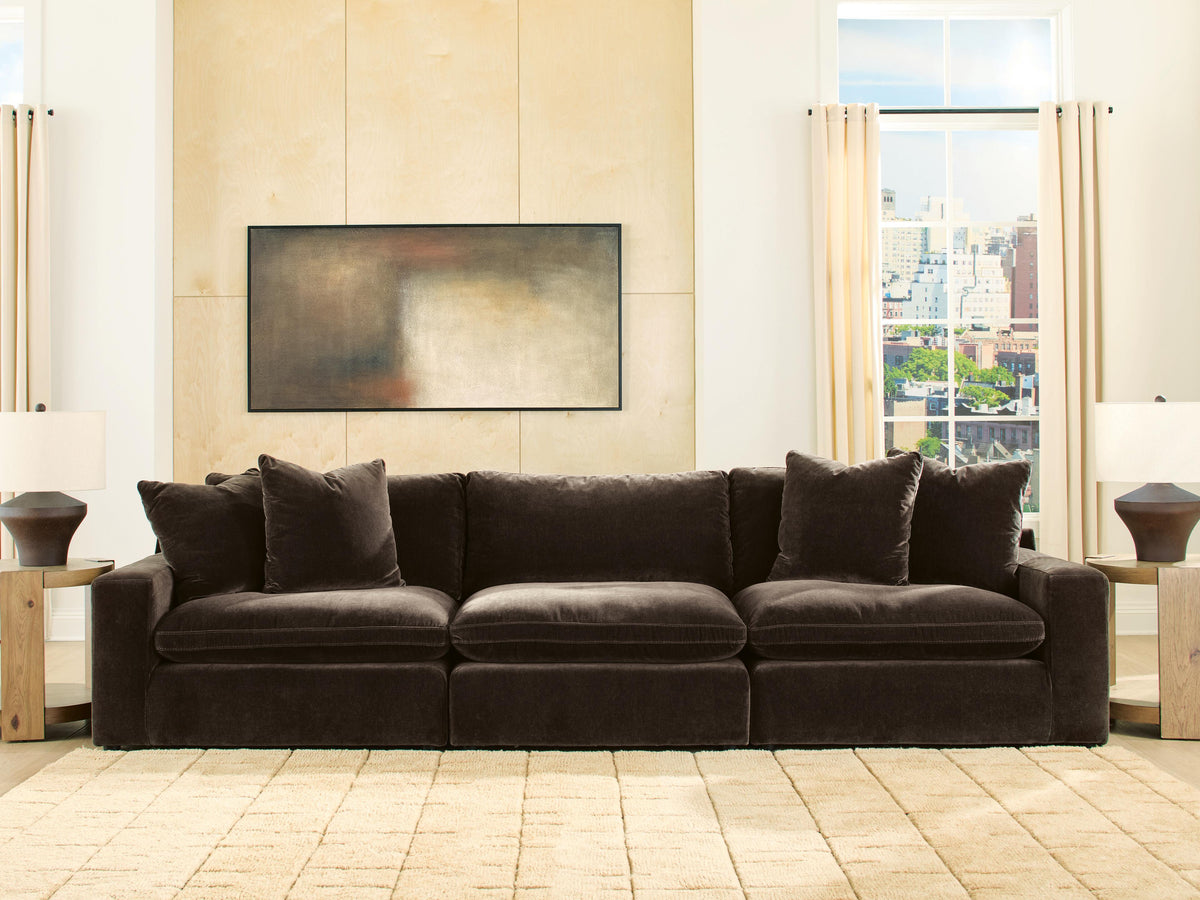 Maxton Heights 3-Piece Sectional Sofa (67807-SI)