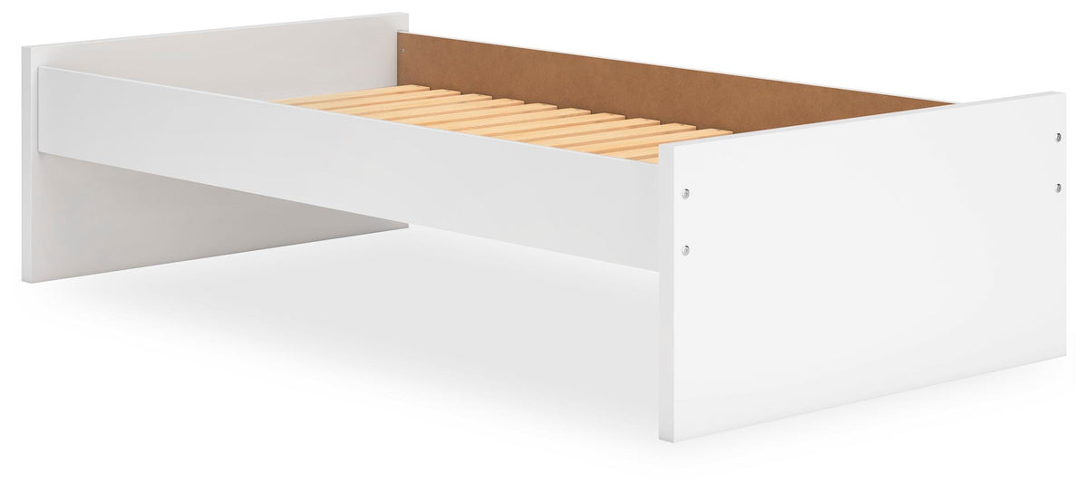 Onita Platform Bed (Youth) - White  (EB9630-SI) - Image 2