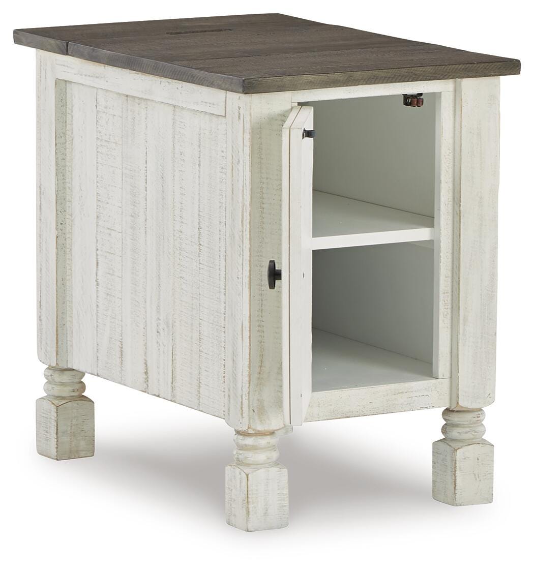 Havalance Chairside End Table - White/Gray  (T994-SI) - Image 2