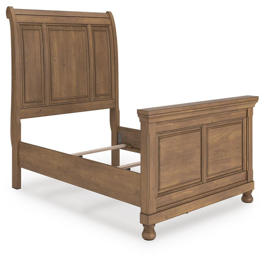 Feddinger Queen Sleigh Bed (PCB779-SI) - Image 2