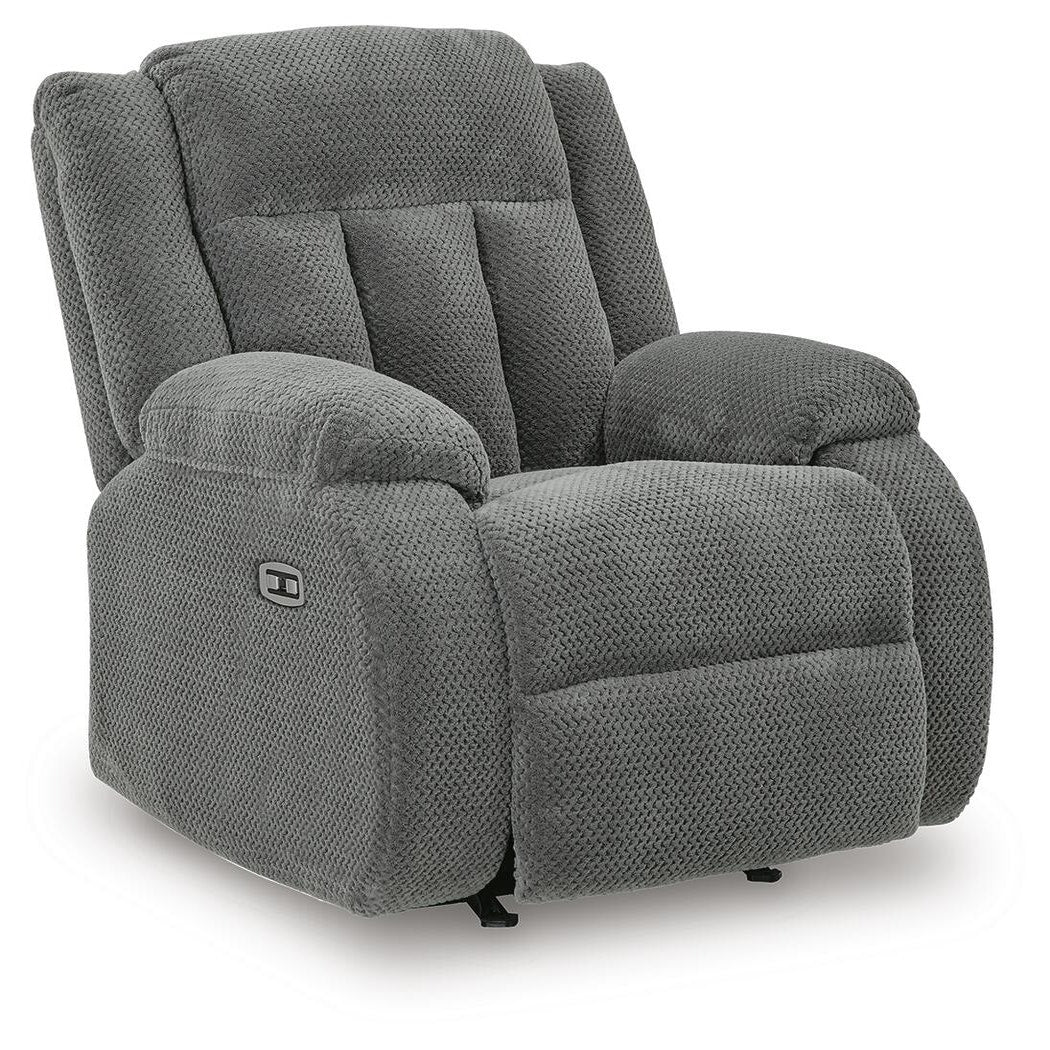 Observation Power Reclining Sofa with Drop Down Table (PC21405-SI)