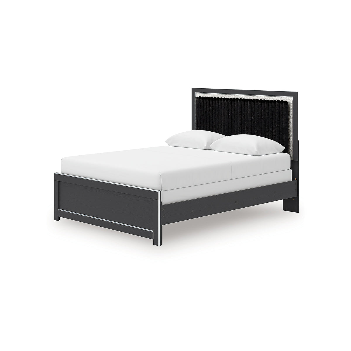 Zuraleus Queen Upholstered Panel Bed (PCB3380-SI) - Image 3