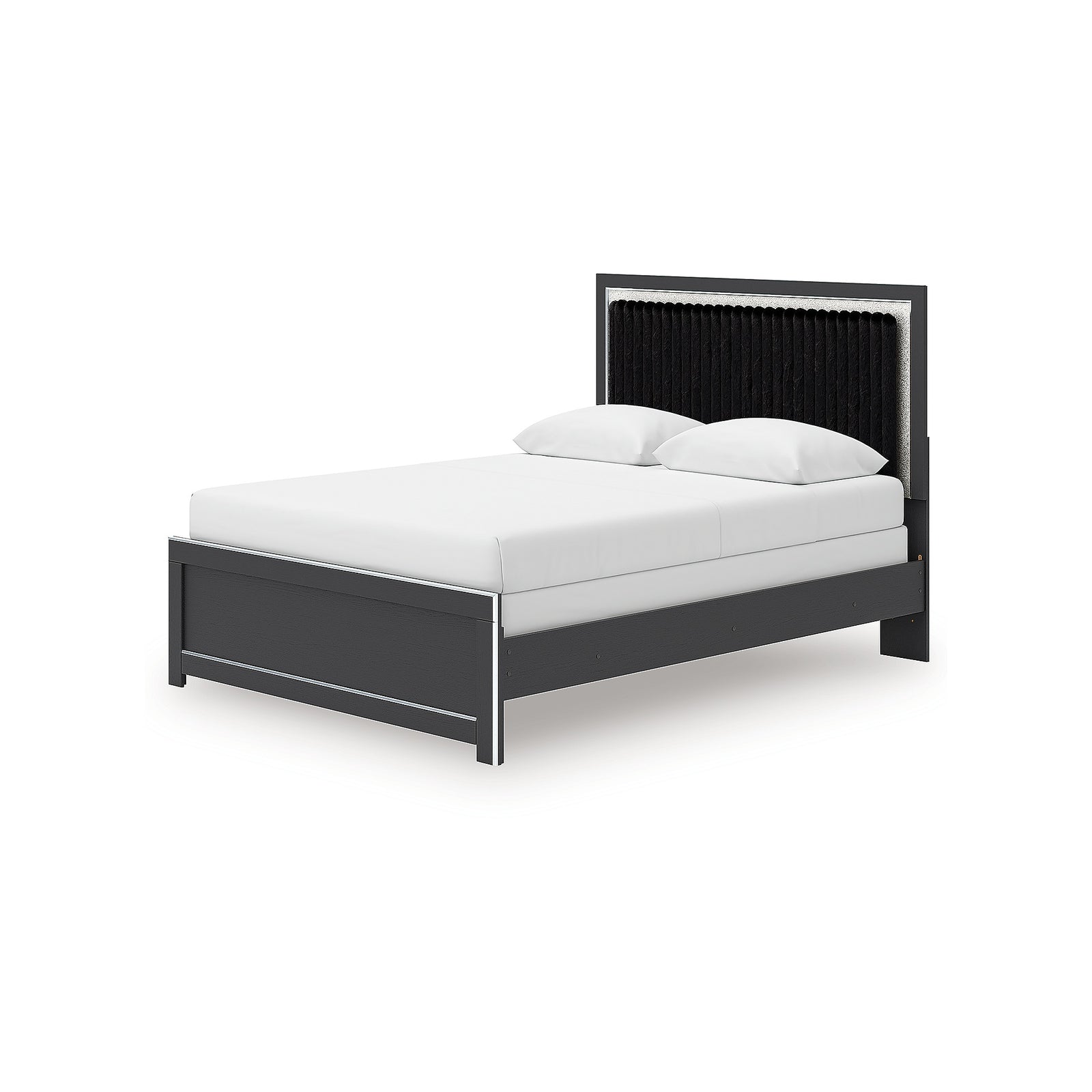 Zuraleus Queen Upholstered Panel Bed (PCB3380-SI) - Image 3