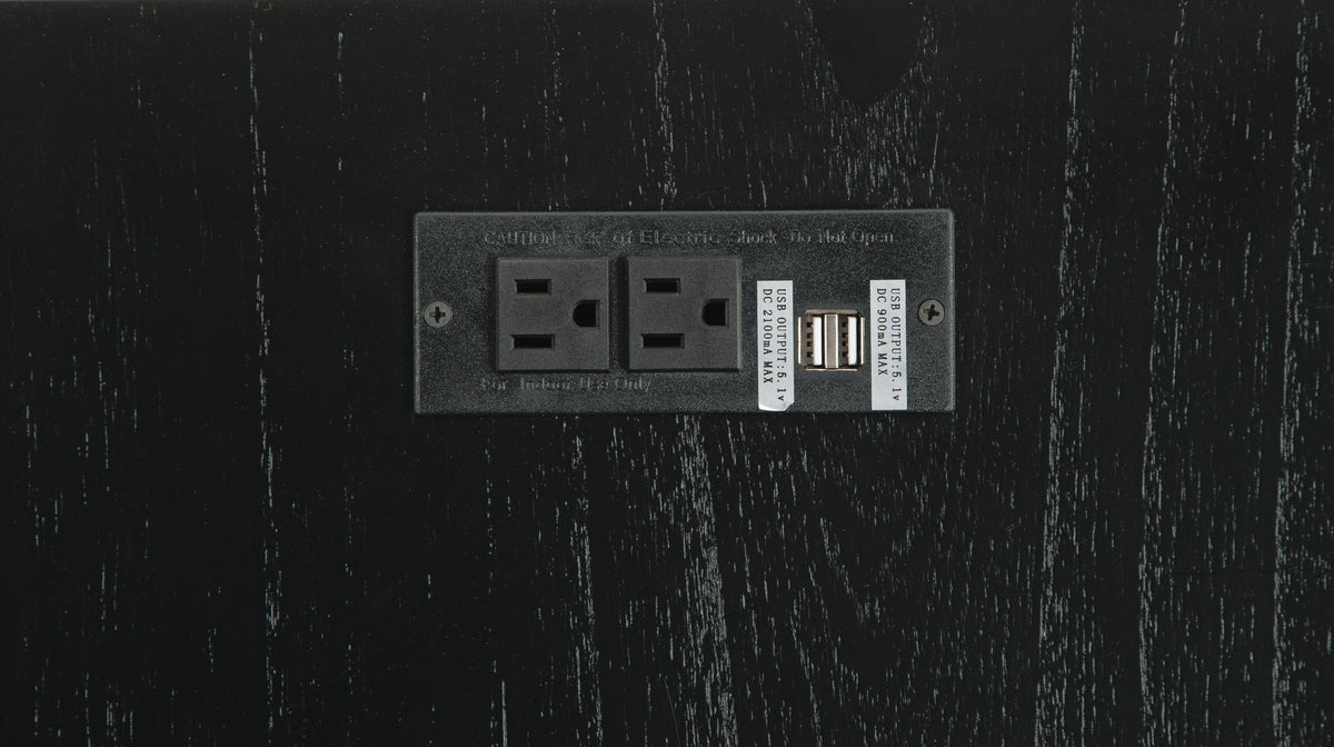 Treytown Chairside End Table - Black  (T300-SI) - Image 11