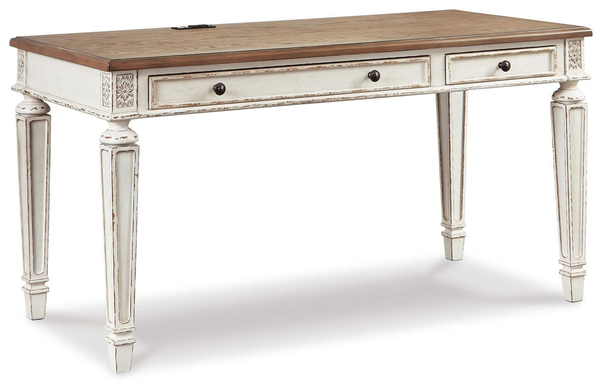 Realyn 60 Home Office Desk (H743-SI) - Image 3